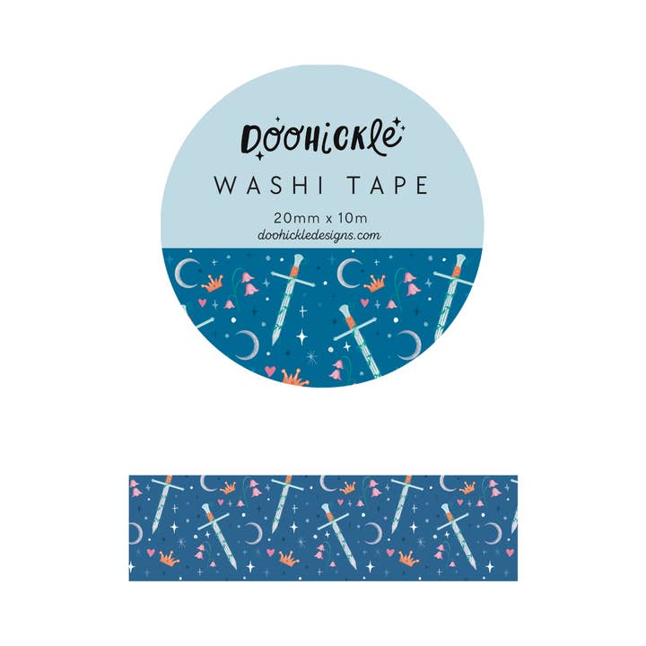 Romantasy Pattern Washi Tape for wholesale by Doohickle Designs