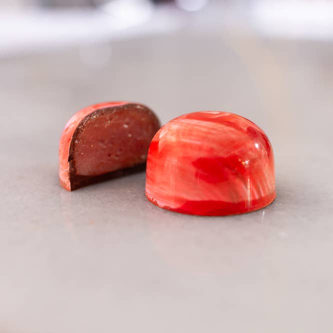 Garden Party Collection - 6 Piece BonBon Box for wholesale by J. Patrice Chocolate Studio