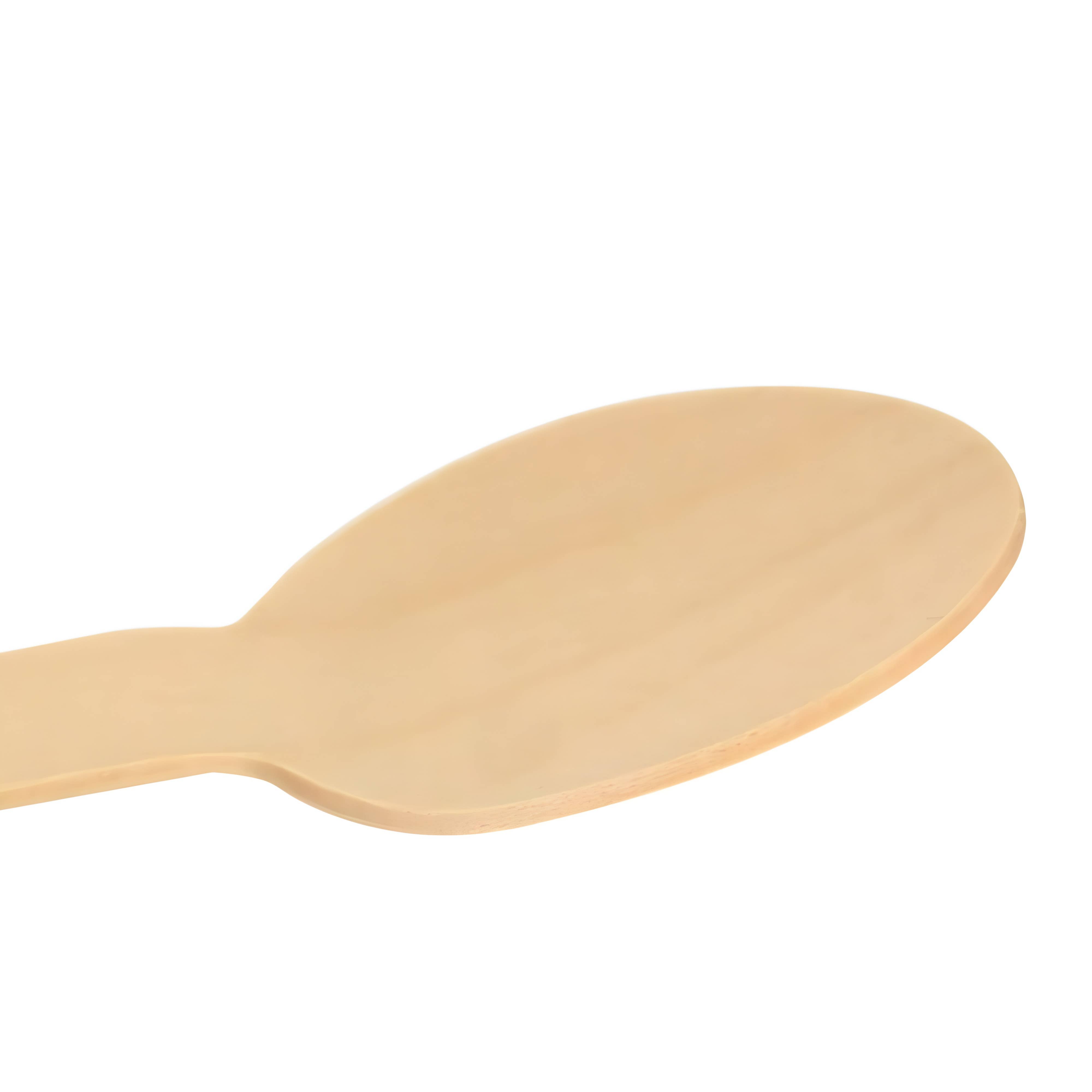 CLW Distributors INC - Wholesale Disposable Servingware Set - Disposable Wooden Spoon 6.3" Length - Pack of 1005