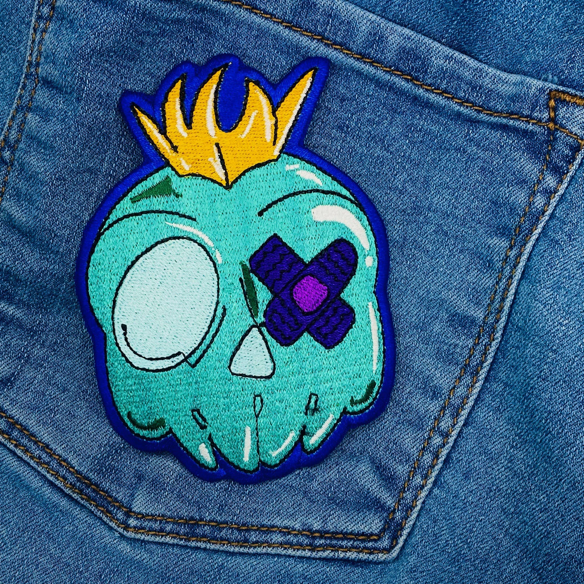 D. Kerper Arts - Wholesale Patch - Patch - Punk Head2