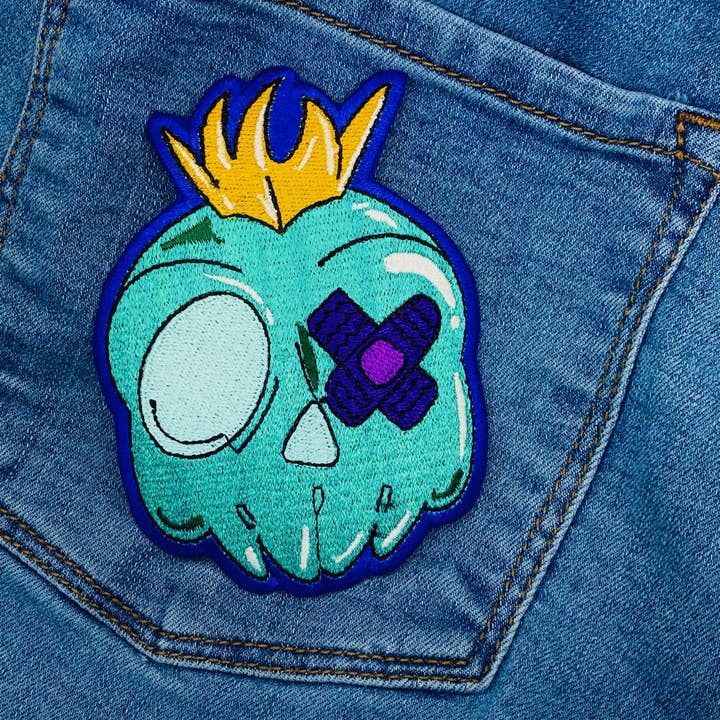 D. Kerper Arts - Wholesale Patch - Patch - Punk Head2