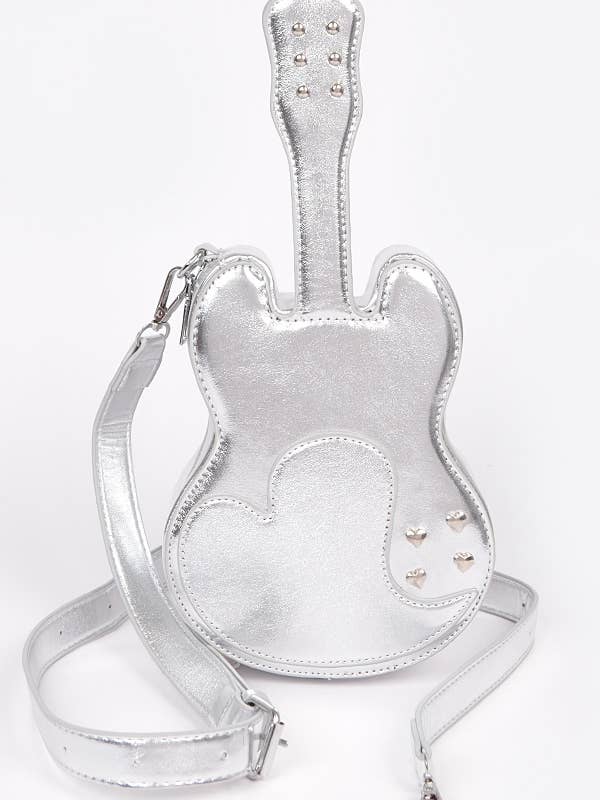 Geschenketasche für Gitarren aus metallischem Kunstleder für den Großhandel von Shop Neighbors