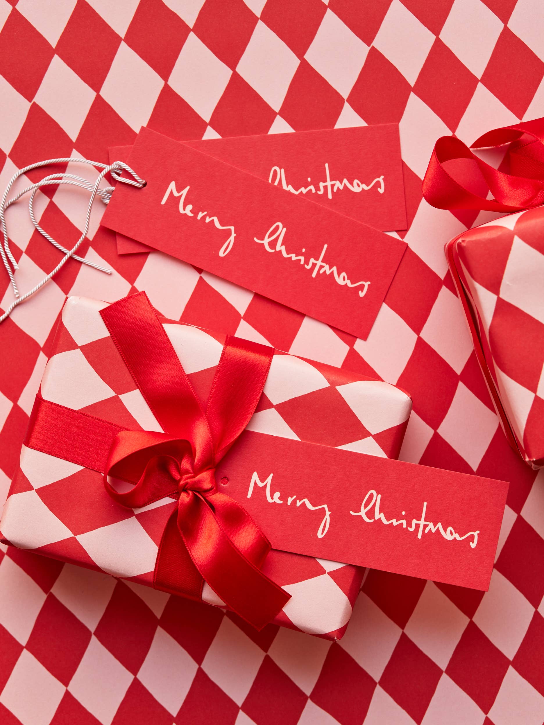 Heather Evelyn - Wholesale Gift Tag - Gift Tags - Merry Christmas Red set of 81