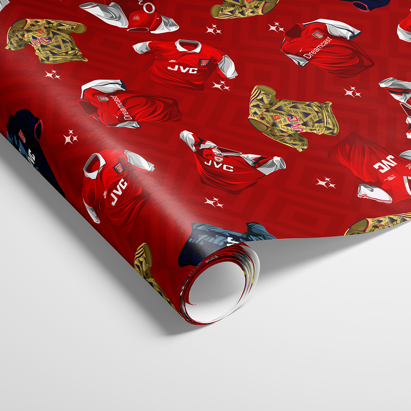 Scored It – wholesale Flat wrap – Classic Shirts Arsenal Gift Wrap2