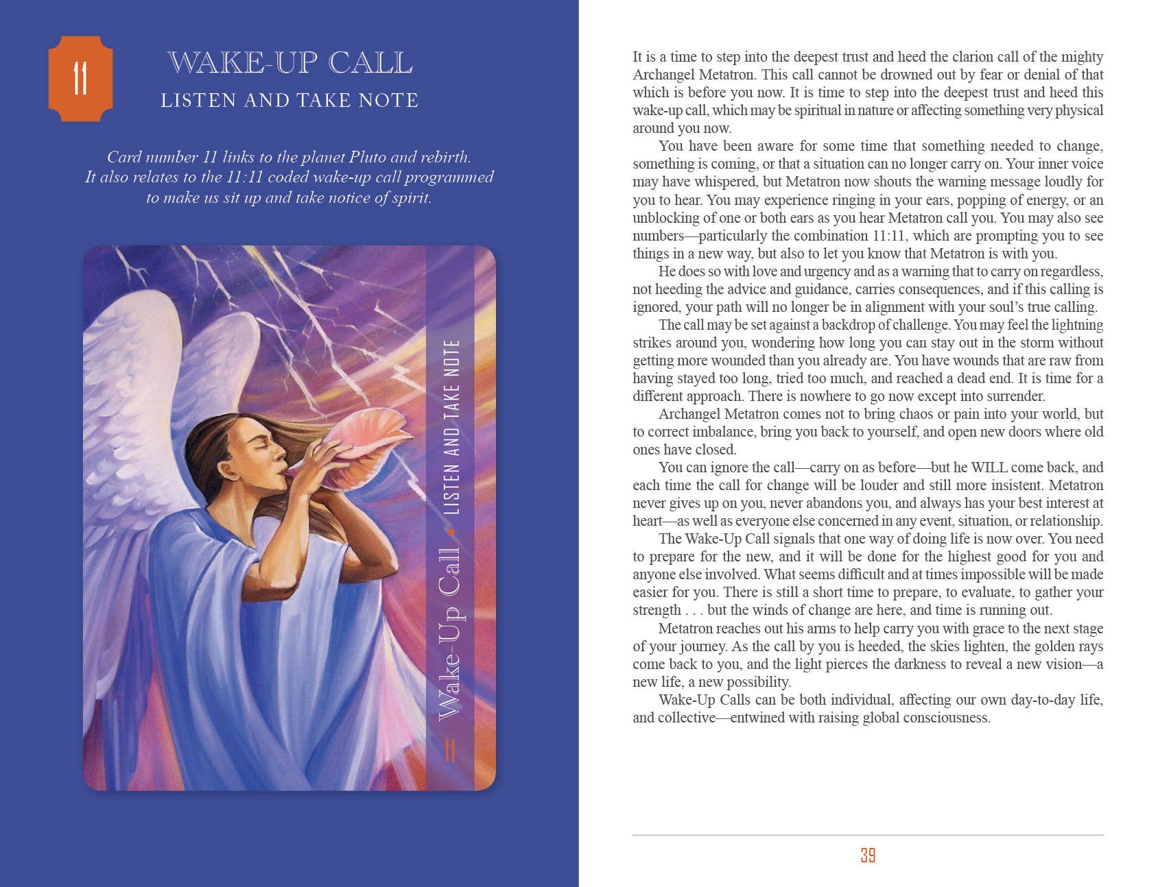 REDFeather - Wholesale Tarot Cards - The Archangel Metatron Self-Mastery Oracle8