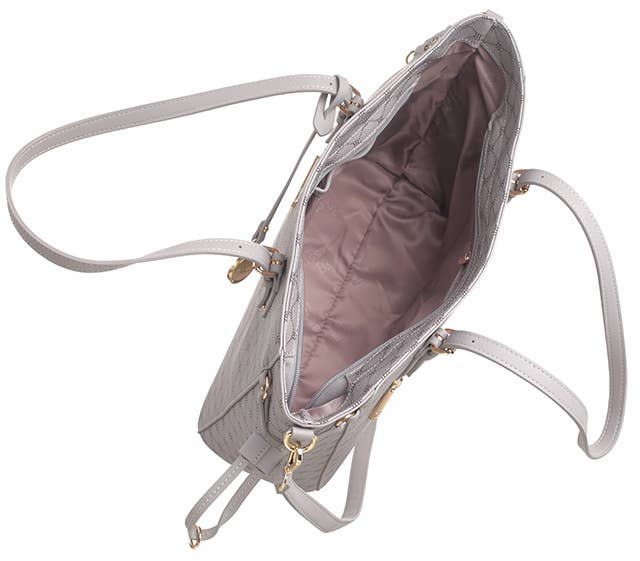 Bessie London - Wholesale Shoulder Bag - Women's - MONOGRAM 2 IN 1 SHOULDER BAG17