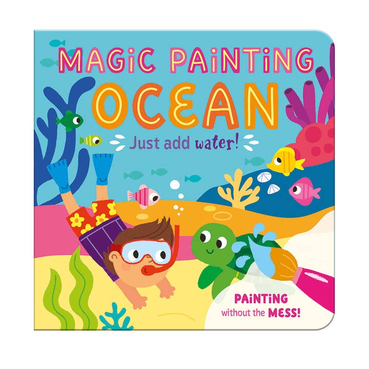 Magic Painting Book – Ocean - Mess-Free Water Reveal Board Book and other Purchase Wholesale paint magic with water. Free Returns & Net 60 Terms on Faire trending on Faire.