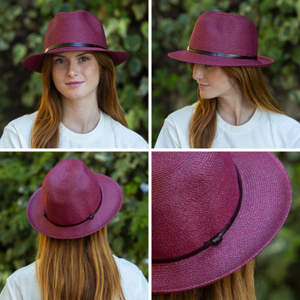 TRAVAUX EN COURS... - Wholesale Straw Hat - Unisex - PAPER HAT leather link35