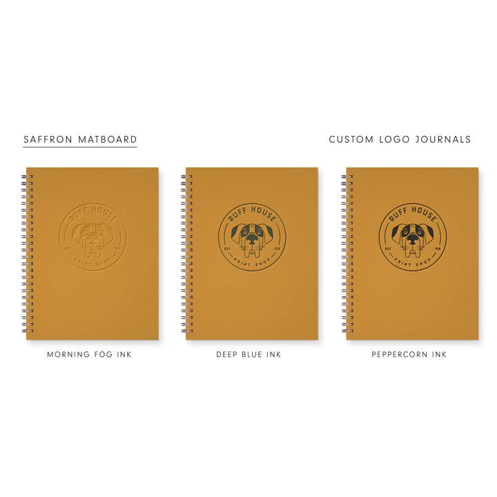 Ruff House Print Shop - Wholesale Notebook - Custom : Logo Journal Lined Notebook