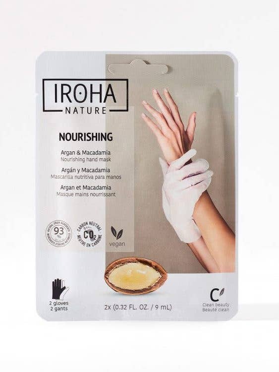 Gloves Mask For Hands And Nails / Nourishing / Argan for wholesale by Iroha Nature