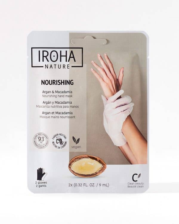 Gloves Mask For Hands And Nails / Nourishing / Argan for wholesale by Iroha Nature