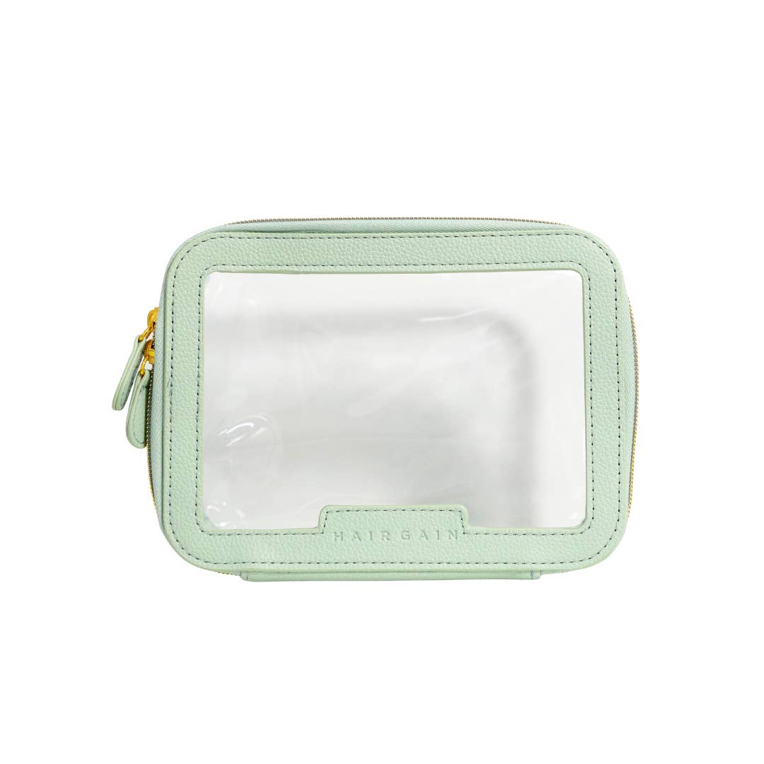 Hair Gain – Großhandel Schmink-/Kosmetiktasche – Kosmetiktasche in sanftem Salbei