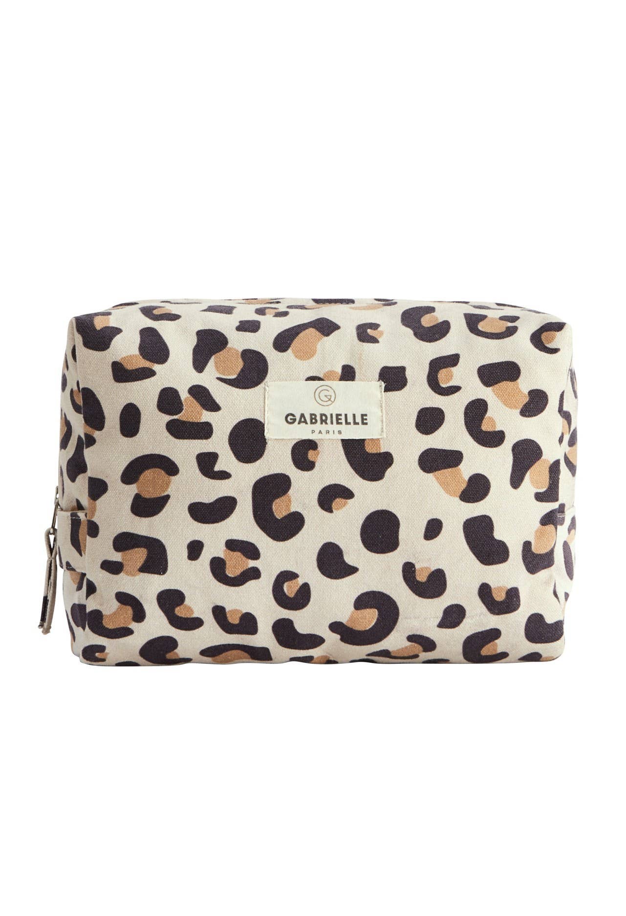 Gabrielle Paris - Wholesale Toiletry Bag - Women's - Leopard cotton toiletry bag1