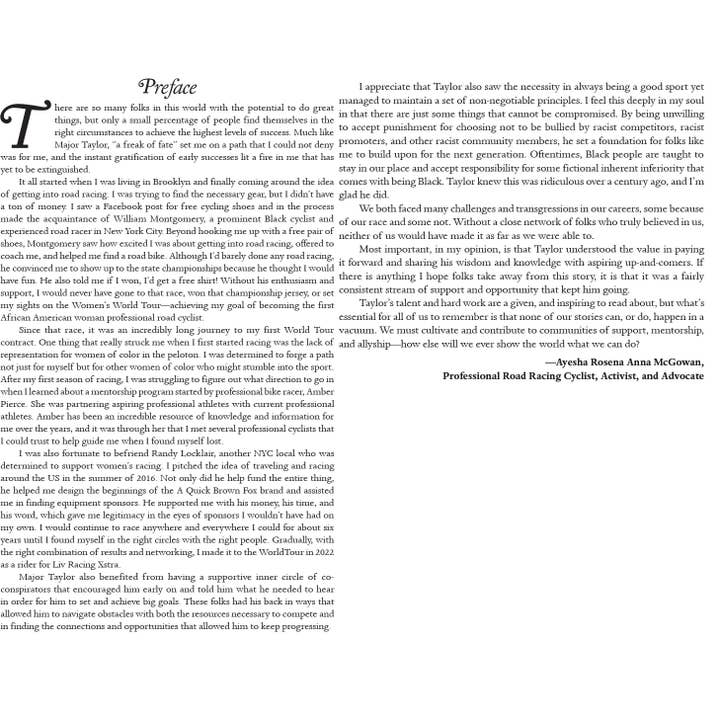 Microcosm Publishing & Distribution – Engroshandel Biografi og erindringer – Hurtigste cykelrytter i verden: Marshall „Major“ Taylor7