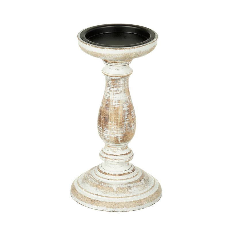 Heaven Sends – wholesale Candle holder – Medium Wooden Candle Stick0