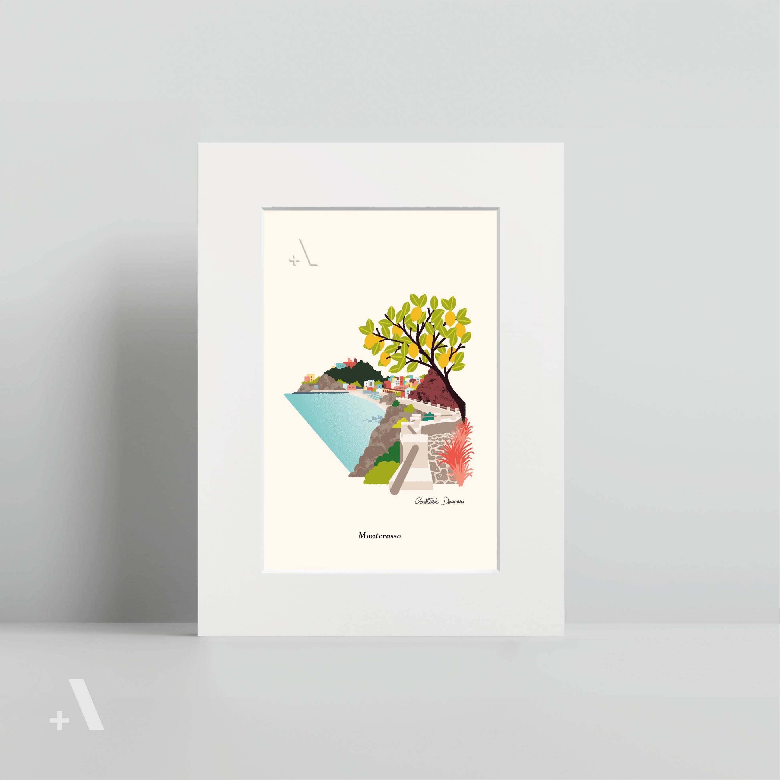 Addvent Italy - Venta al por mayor Ilustración - Impresiones artísticas pequeñas de The Cinque Terre7