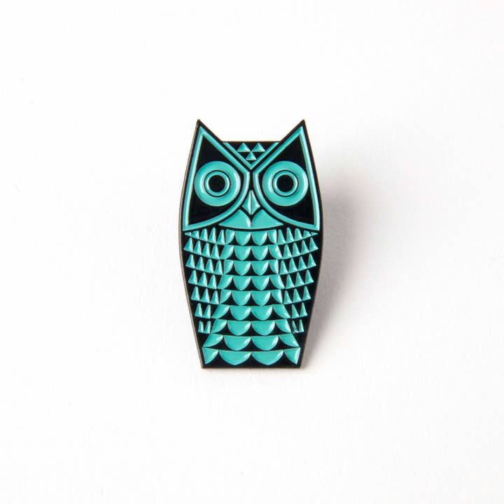 Magpie - Wholesale Lapel Pin/Button - Hornsea Pin - Owl