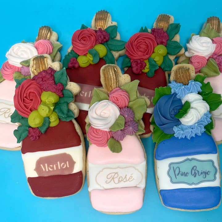 Poppin Bottles Cookies - Délai de 2 semaines (Copie) pour la vente par Confections of a Cake Lover