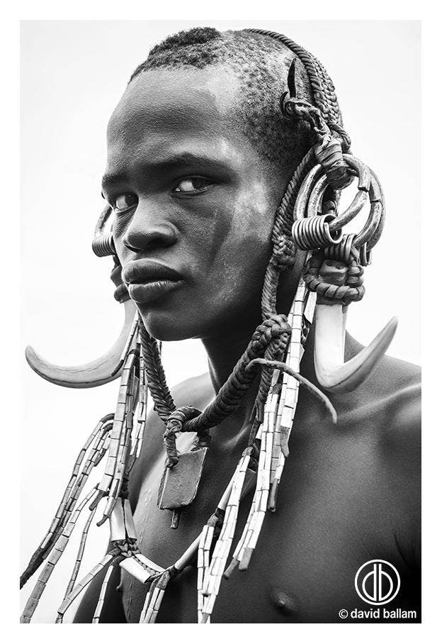 Botanical Boys - Wholesale Art Print - David Ballam - Omo Valley 410