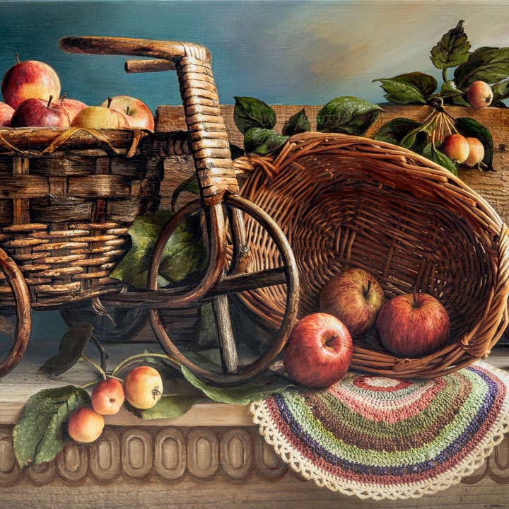 Apple Cart, 1000 Piece Puzzle. A Prestige Puzzle for wholesale by Prestige Puzzles