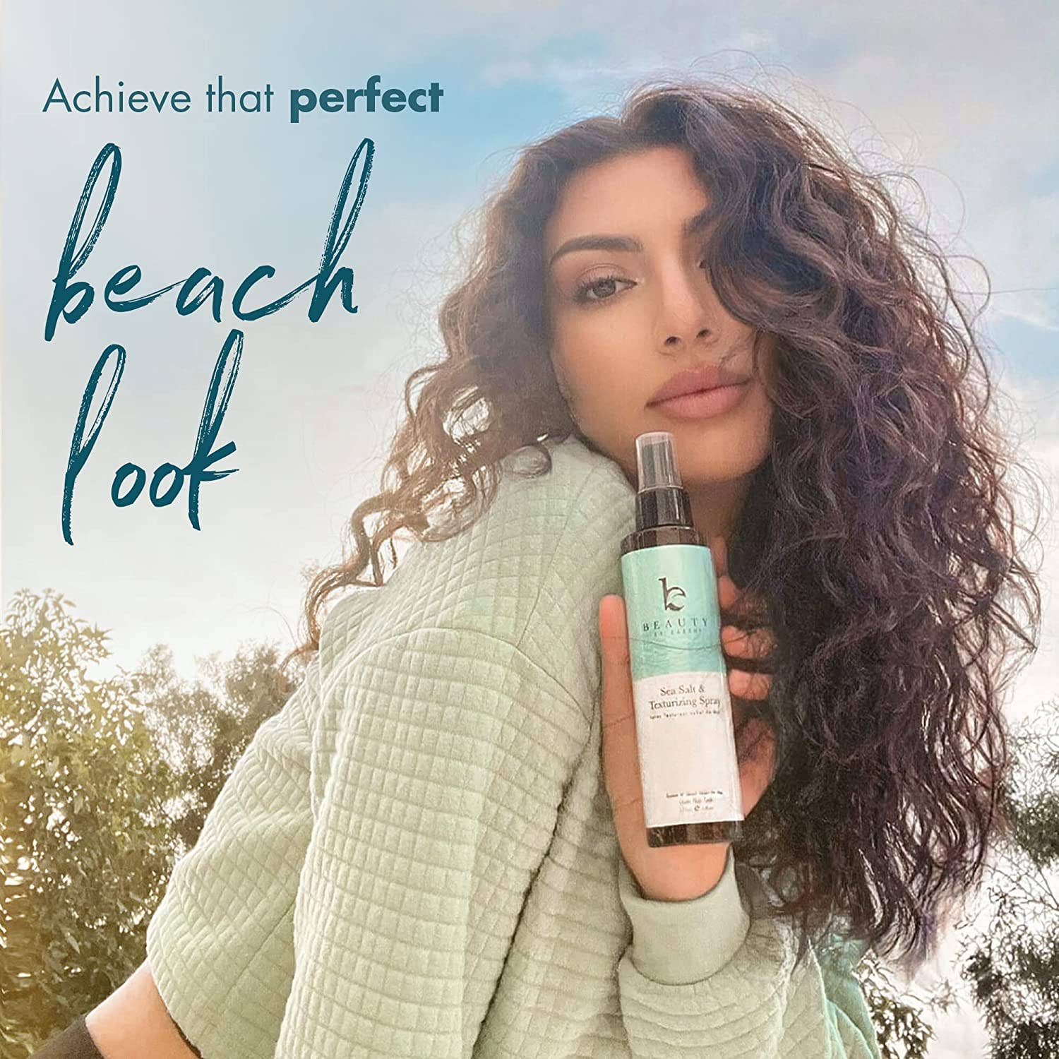 Beauty By Earth - Wholesale Hair Texture Balm/Paste/Pomade - Sea Salt Spray Hair Texturizer5