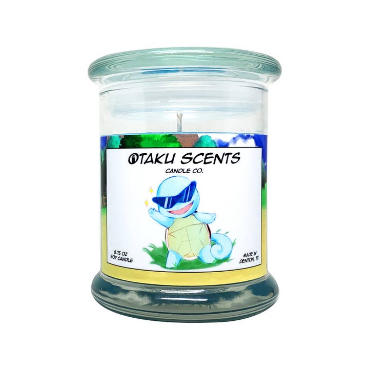 Otaku Scents - Wholesale Jar/Filled Candle - Squirtle