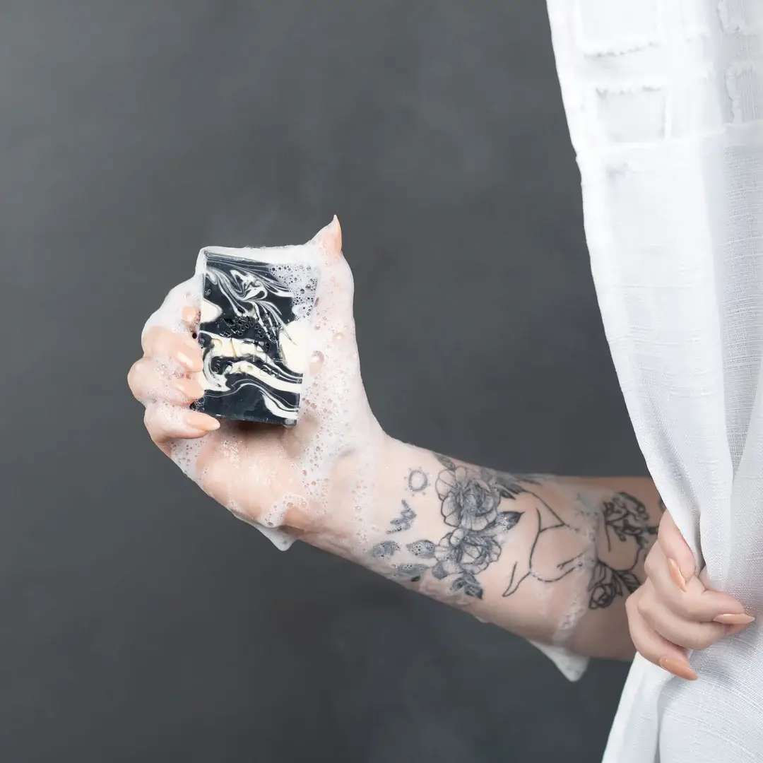 Pacha Soap Co. - Wholesale Bar Soap - Pacha Clarifying Charcoal Bar Soap3