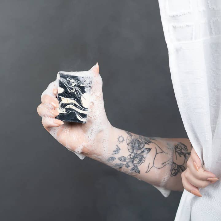 Pacha Soap Co. - Wholesale Bar Soap - Pacha Clarifying Charcoal Bar Soap3