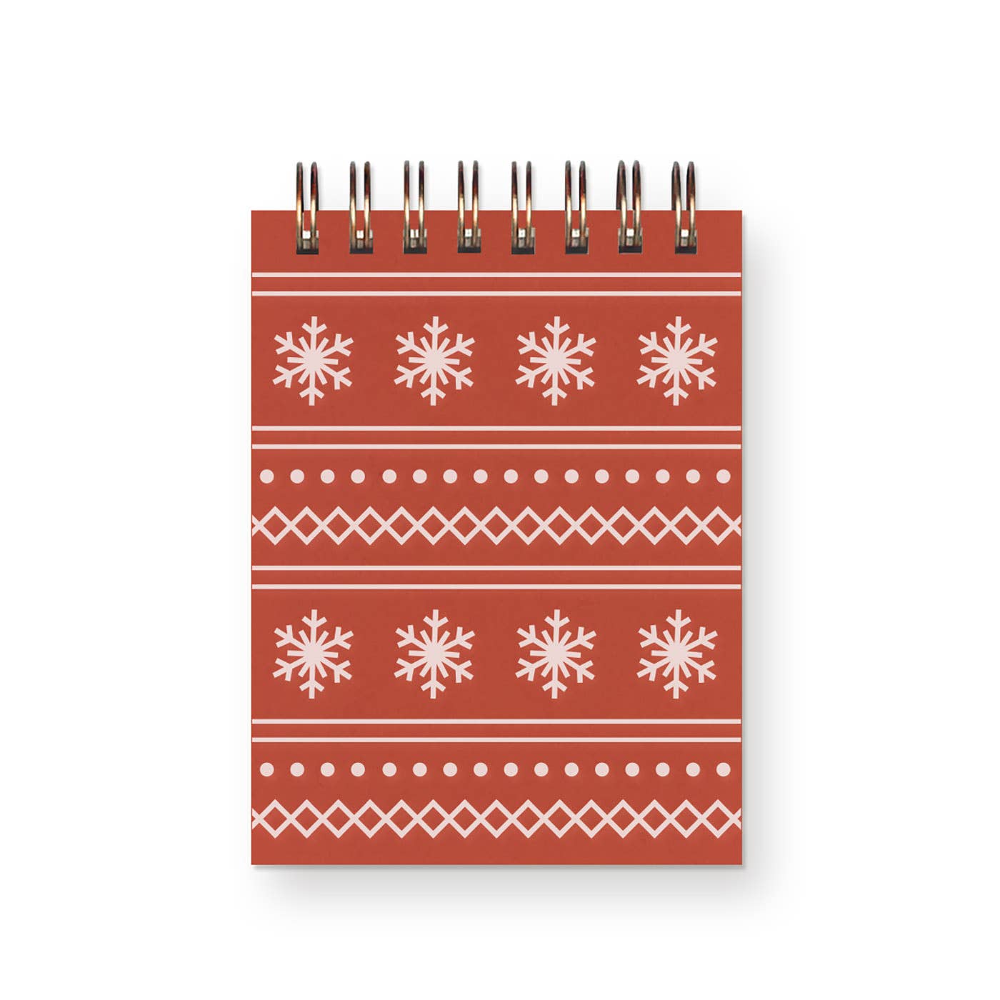 Canyon Cover White Ink Christmas Sweater Mini Jotter Notebook for wholesale on Faire