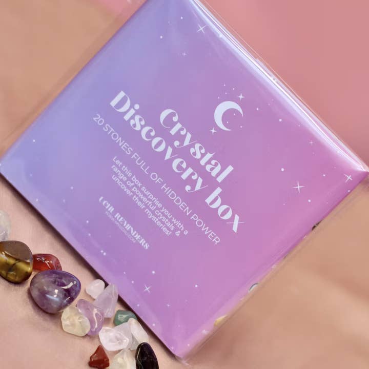 Crystal discovery box for wholesale by UCHU REMINDERS