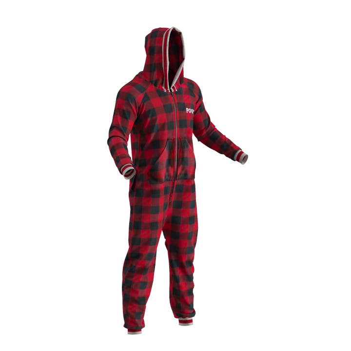 POOK - Wholesale Onesie - Unisex - Pook Onesie - Red (Adult Unisex)18