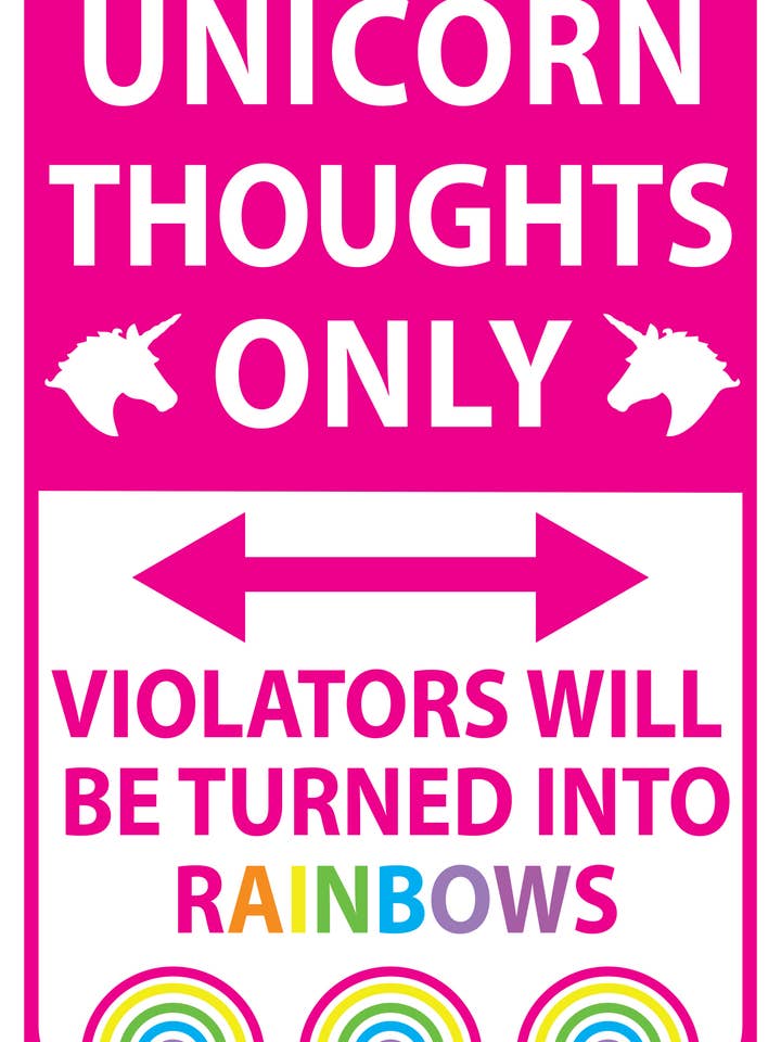 Unicorn Thoughts Journal for wholesale by KanDi Designz by Dani Kates