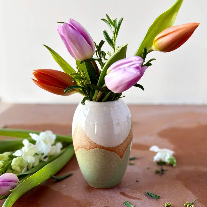 ROB Ceramics - Wholesale Vase - Horizon Bud Vase (Spring Palette)6