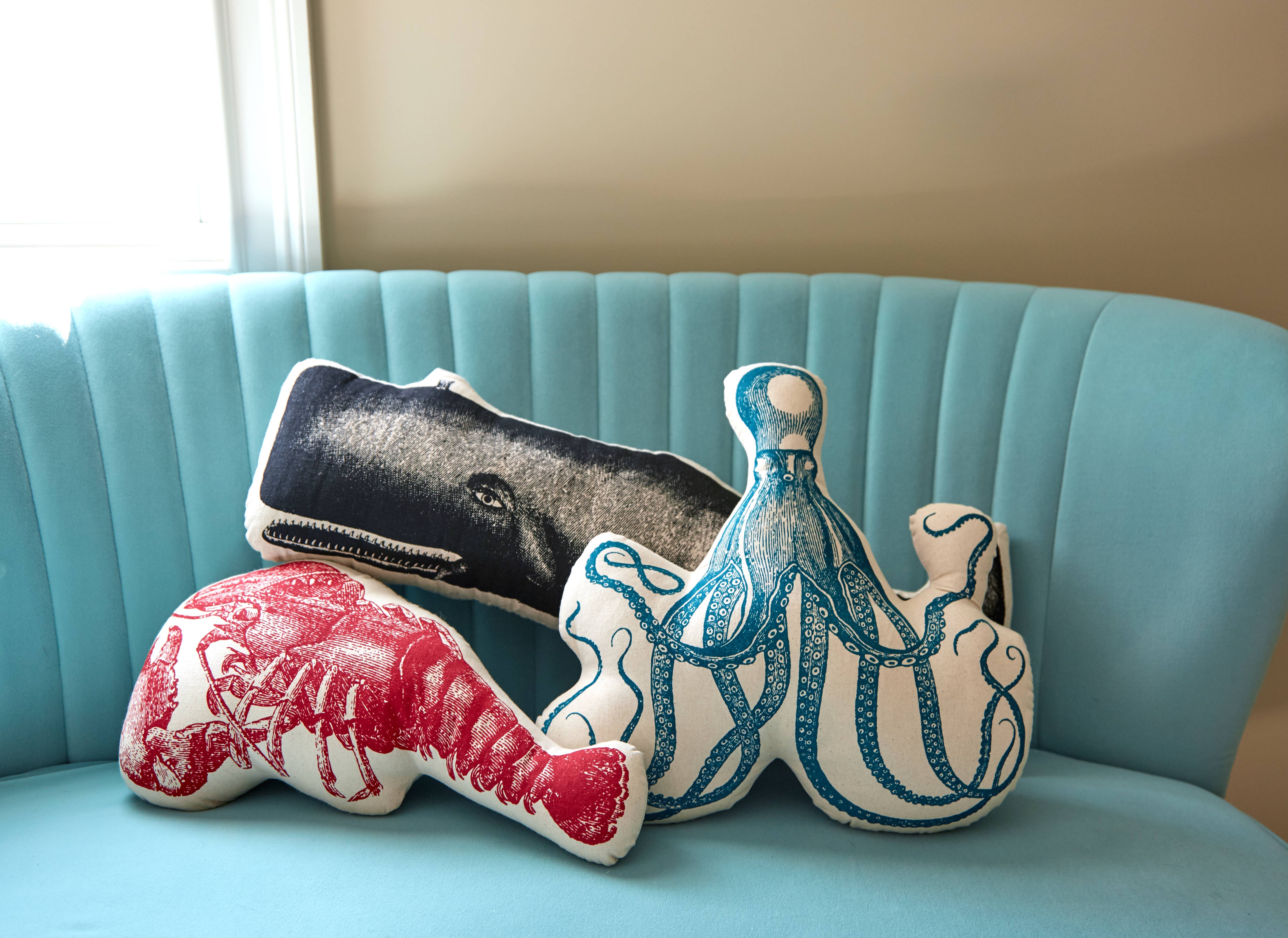 THOMASPAUL - Vente Coussin décoratif - Oreiller en forme de poulpe5