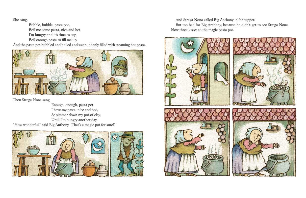 Simon & Schuster - Wholesale Early Reader Book (6-8) - Strega Nona by Tomie   dePaola4