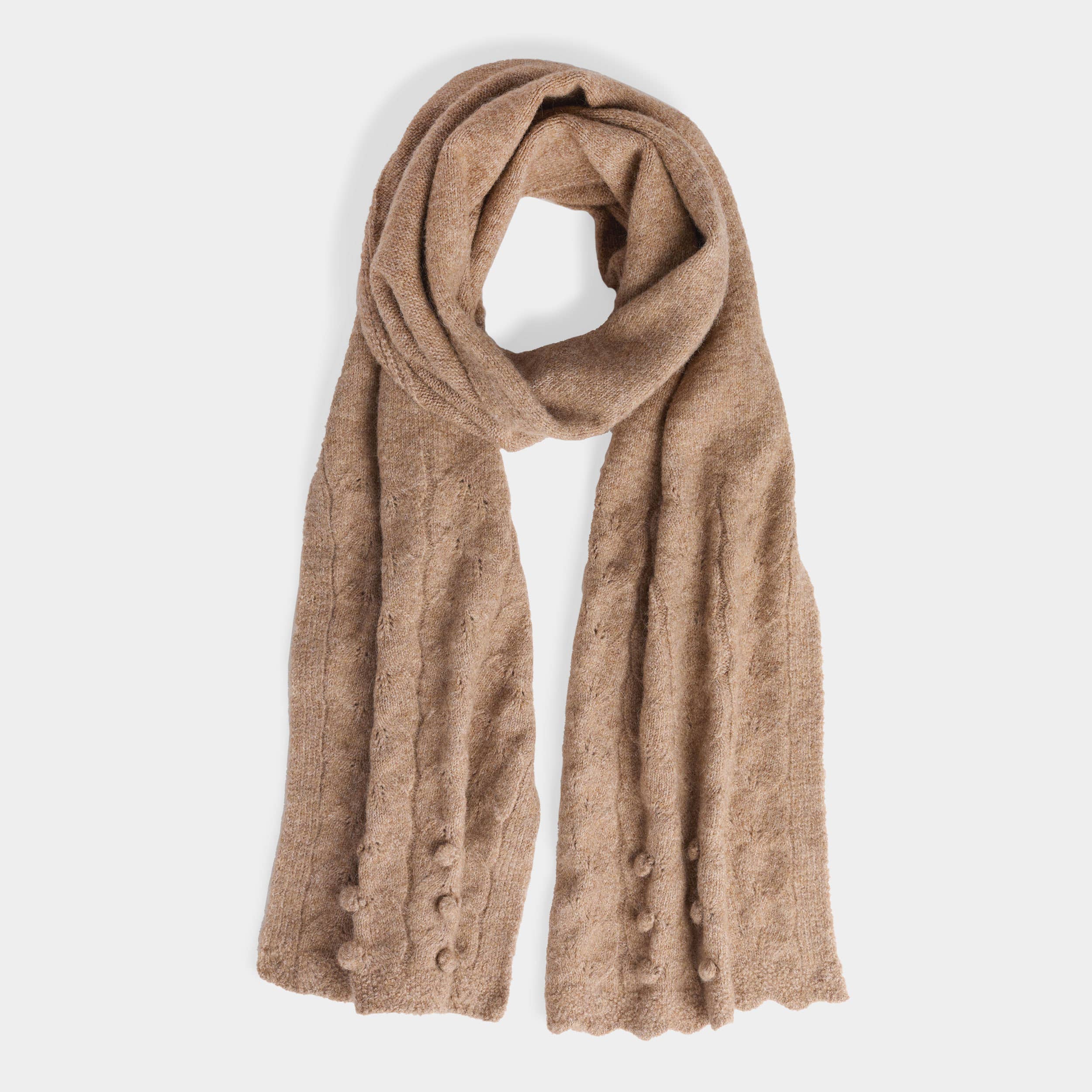 COCO + CARMEN - Wholesale Scarf - Women's - Sweet Scallop Scarf5
