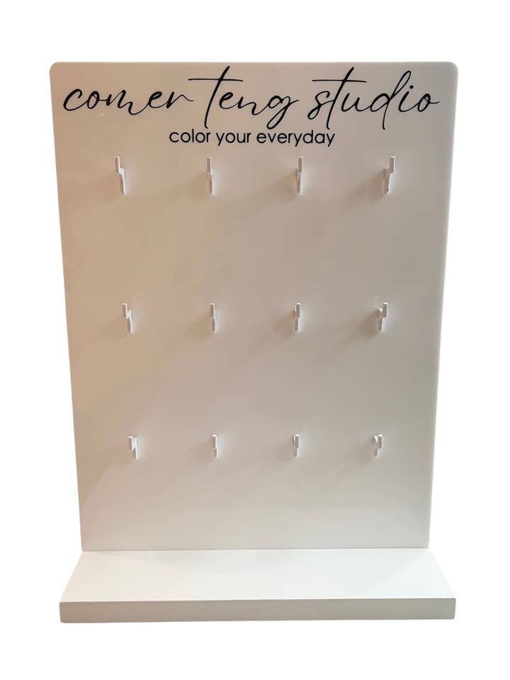 Earring Display for wholesale by Comer Teng Studio