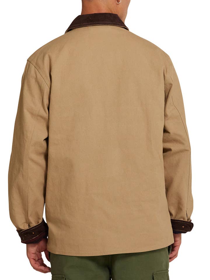 Barn Jacket - Khaki for wholesale on Faire