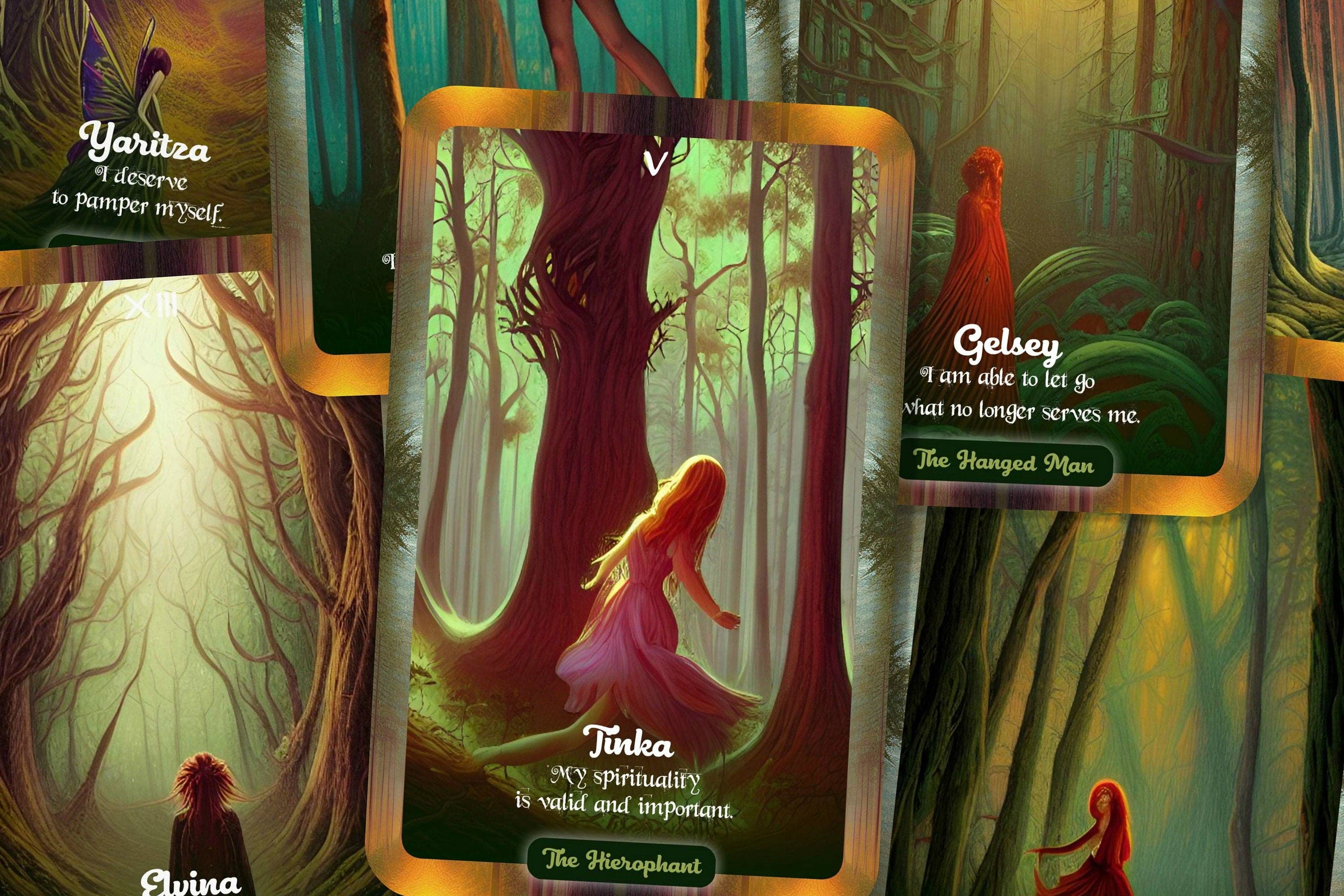 Ibiza Tarot USA – Großhandel Tarot-Karten – Fairies Affirmation Tarot – Große Arkana7