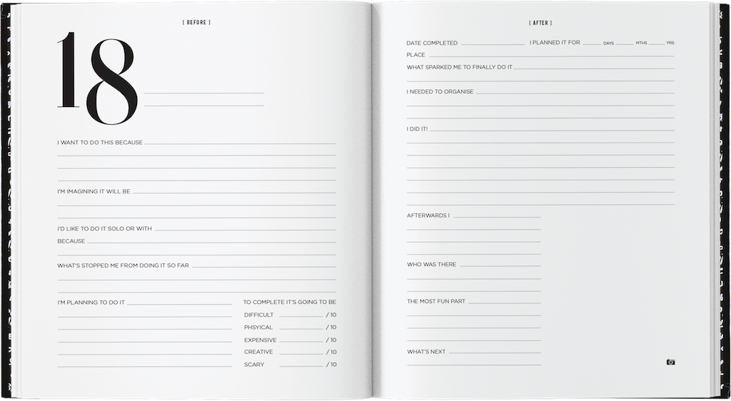 Axel & Ash - Wholesale Journal/Diary - My Bucket List9