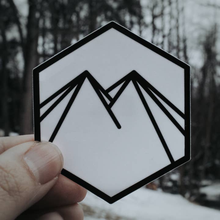 Hexagon Northern Hounds Sticker for wholesale by Northern Hounds
