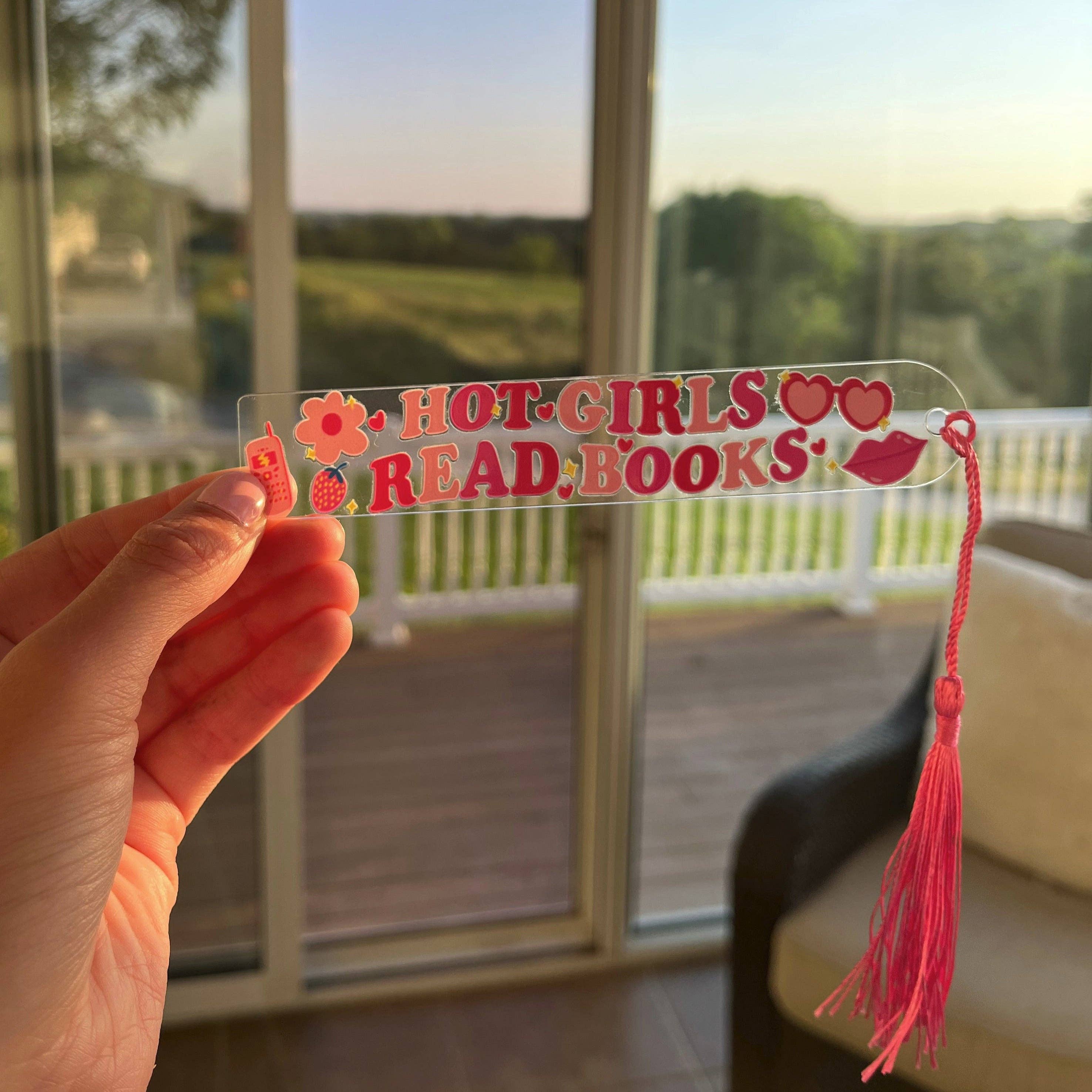 Literally Scents Co. - Venta al por mayor Marcapáginas - Chicas Sexys Leen Libros • Marcapáginas de Acrílico1