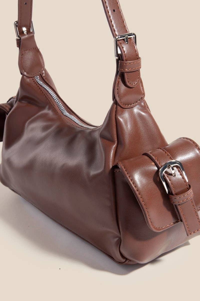 Anarchy Street - Vendita all'ingrosso Borsa a tracolla - Donna - Borsa a Mano in Pelle con Multi Tasche2