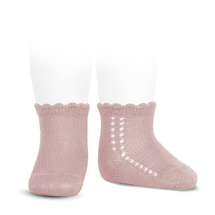 Ankle Short Socks - Pale Pink for wholesale by Beatrice & Bee
