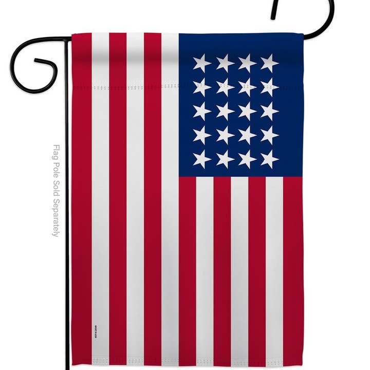Two Group Flag Co – Bandeira por atacado – Bandeira Estados Unidos 1818-1819 Old Glory Usa Garden House