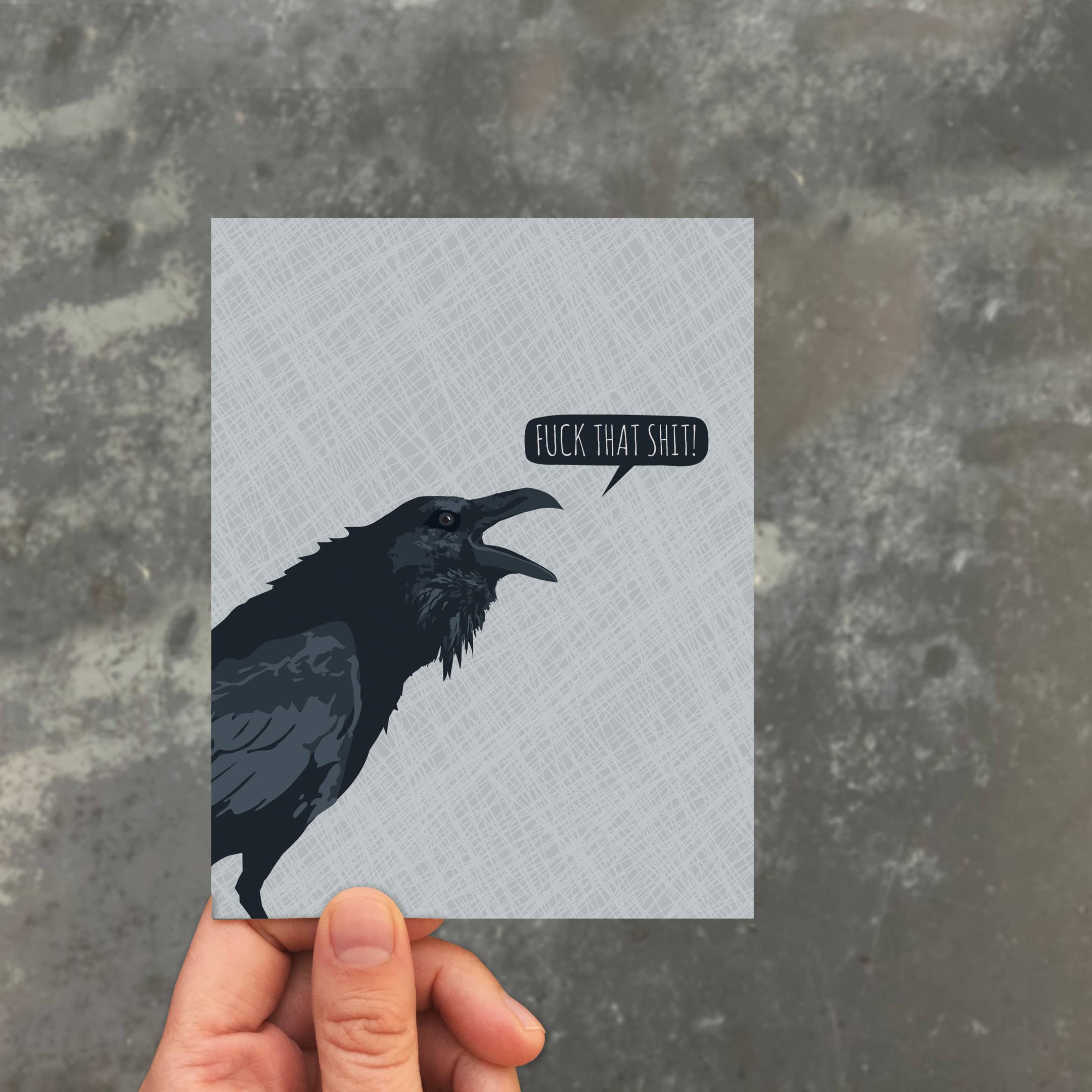 Modern Printed Matter - Wholesale Everyday Greeting Card - Fuck That Shit Card1