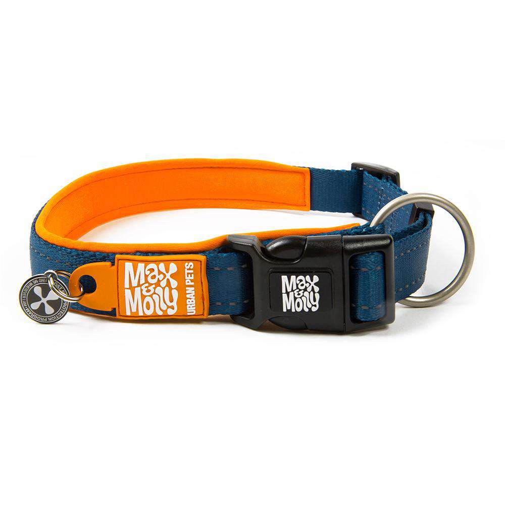 Max & Molly - Wholesale Pet collar – Dog - Smart ID Dog Collar - Matrix Orange0