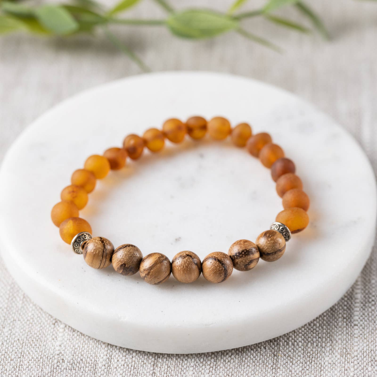 R.B. Amber Jewelry – Großhandel Perlenarmband – Erwachsene | CHUNKY Baltic Amber + Edelsteinarmbänder9