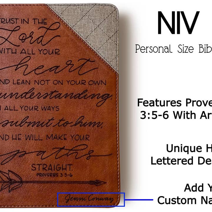 Joy Creative Bibles - Wholesale Religion - NIV Bible Light Brown - For I Know the Plans I Have For You3