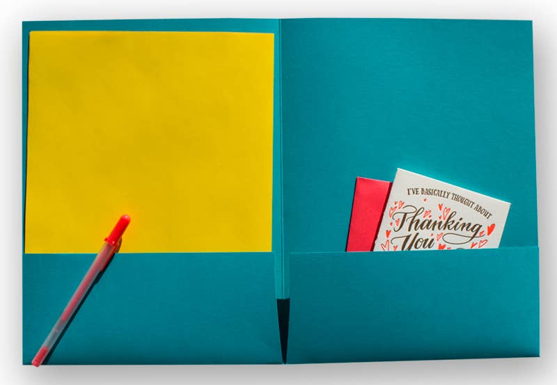 Ladyfingers Letterpress - Wholesale Folders - Things I Promise I’ll Deal With Pocket Folder1